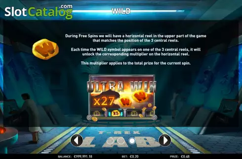Скрин5. Jurassic Slot слот