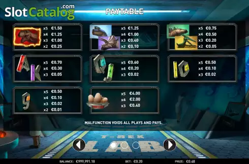 Скрин7. Jurassic Slot слот