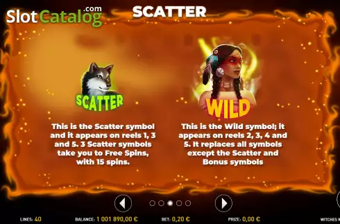 Скрин8. Witches West слот