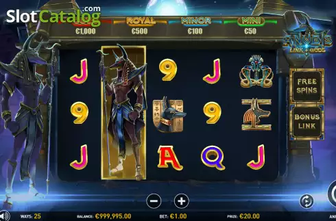 Скрин2. Anubis: Link of Gods слот