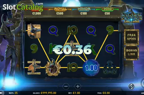 Скрин4. Anubis: Link of Gods слот