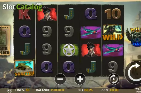Скрин2. Wild Tank слот