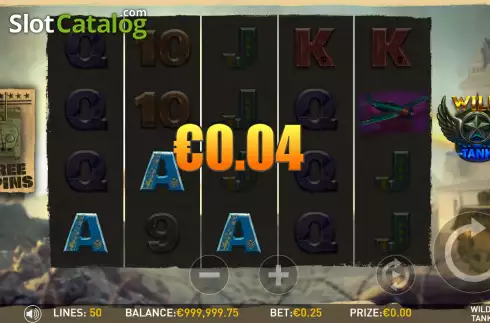 Скрин3. Wild Tank слот