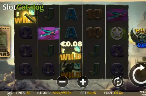 Скрин4. Wild Tank слот