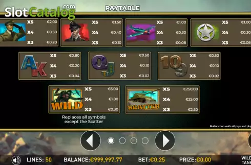 Скрин5. Wild Tank слот