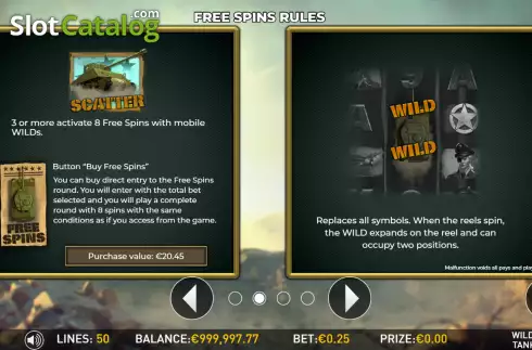 Скрин6. Wild Tank слот
