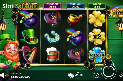 Скрин2. Golden Clover 3x3 слот