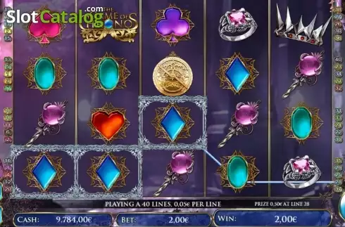 Скрин3. The Game of Chronos слот