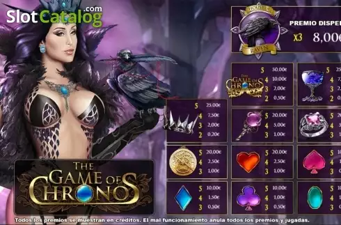 Скрин6. The Game of Chronos слот