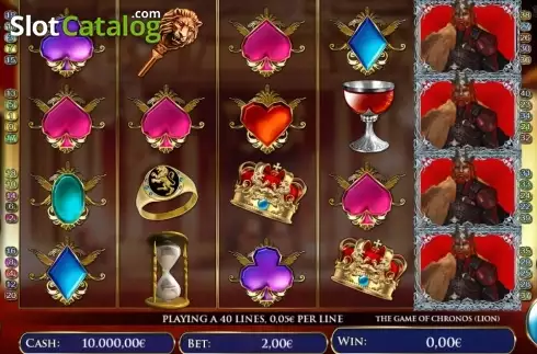 Скрин2. The Game of Chronos Lion слот
