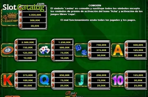 Скрин8. Royal Fabulous Casino слот