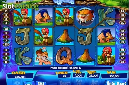 Скрин3. Caveman (R. Franco) слот