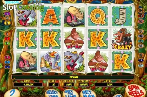 Скрин2. Crazy Jungle (R. Franco) слот