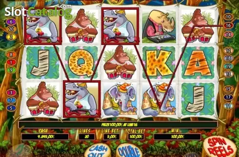 Скрин3. Crazy Jungle (R. Franco) слот