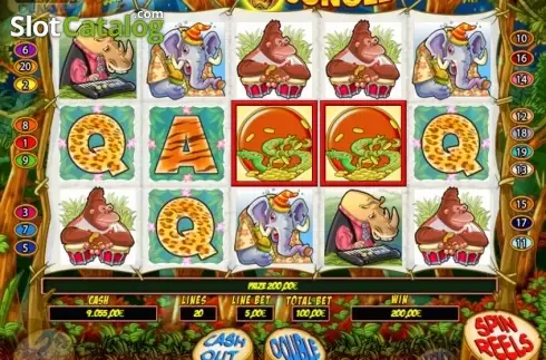 Скрин6. Crazy Jungle (R. Franco) слот
