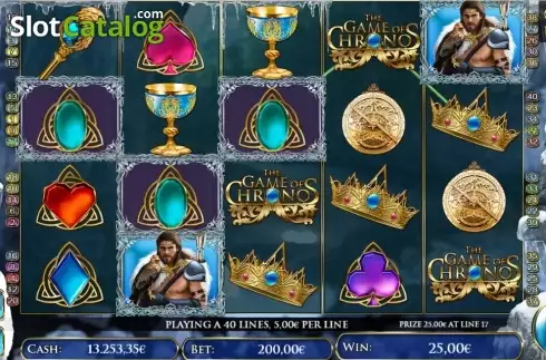 Скрин3. The Game of Chronos Eagle слот