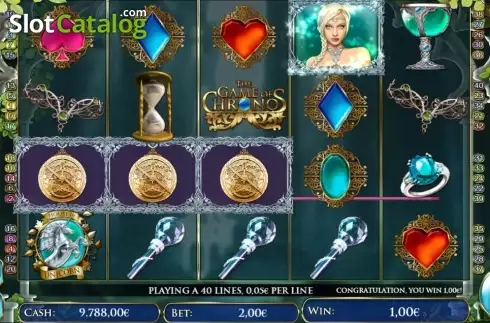 Скрин3. The Game of Chronos Unicorn слот