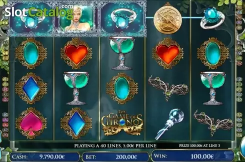 Скрин4. The Game of Chronos Unicorn слот