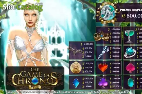 Скрин6. The Game of Chronos Unicorn слот