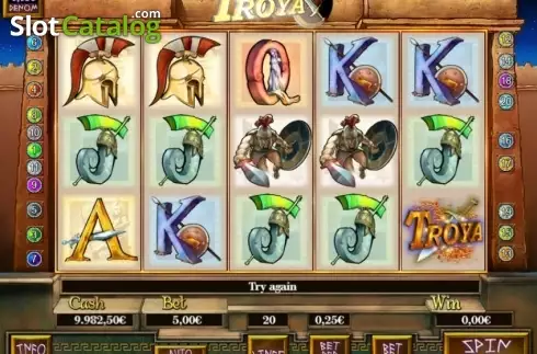 Скрин2. Troya слот