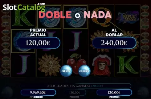 Скрин7. Triple Mask слот