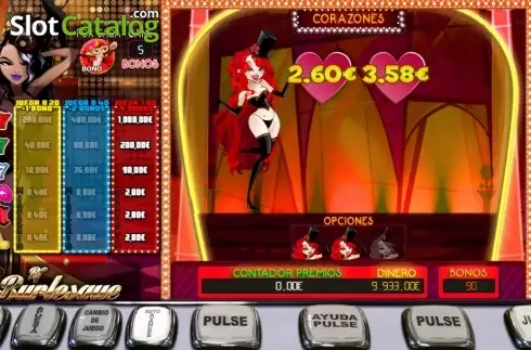 Скрин8. RF Burlesque (R. Franco) слот