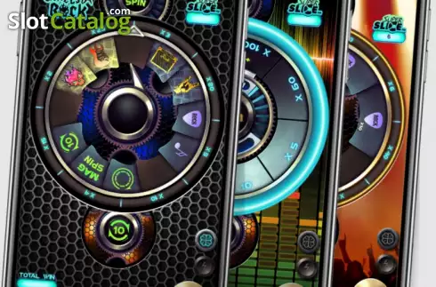 Скрин2. Wheels of Rock слот