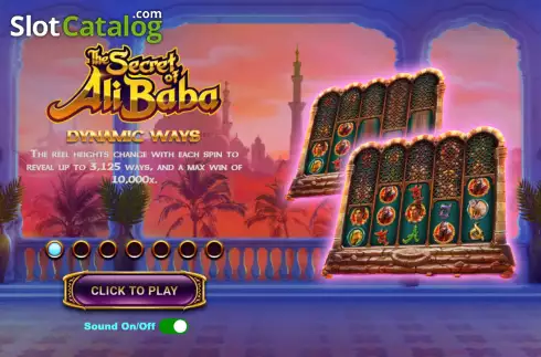 Скрин2. The Secret of Ali Baba слот