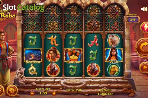 Скрин3. The Secret of Ali Baba слот