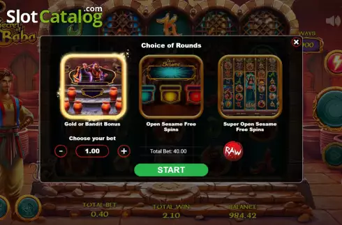 Скрин7. The Secret of Ali Baba слот