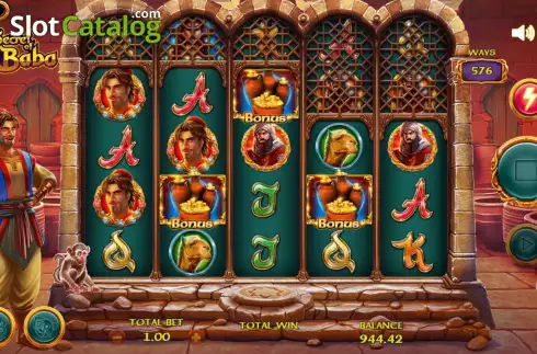 Скрин8. The Secret of Ali Baba слот