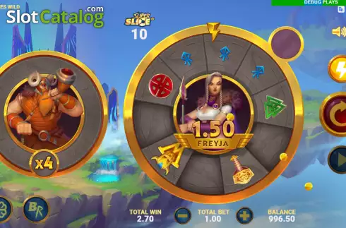 Скрин5. Thor Goes Wild слот