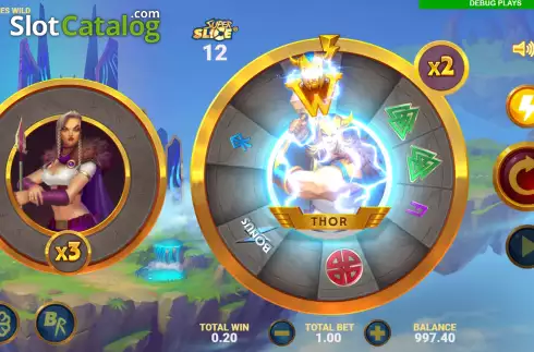 Скрин6. Thor Goes Wild слот