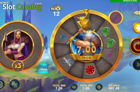 Скрин7. Thor Goes Wild слот