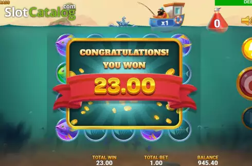Скрин8. Big Money Bass слот