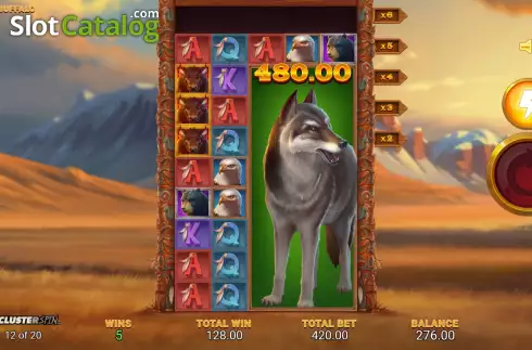 Скрин5. Mighty Buffalo (RAW iGaming) слот