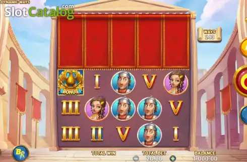 Скрин2. Ave Caesar (RAW iGaming) слот