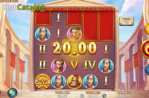 Скрин4. Ave Caesar (RAW iGaming) слот
