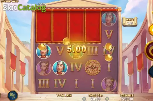 Скрин3. Ave Caesar (RAW iGaming) слот