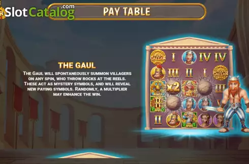 Скрин7. Ave Caesar (RAW iGaming) слот