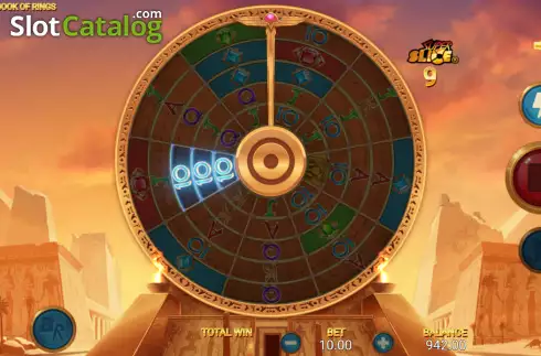 Скрин4. Ramses' Book of Rings слот