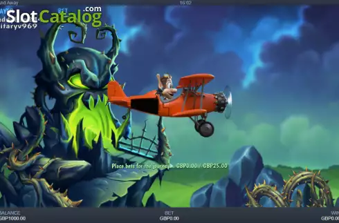 Скрин2. Hugo Up & Away (RAW iGaming) слот