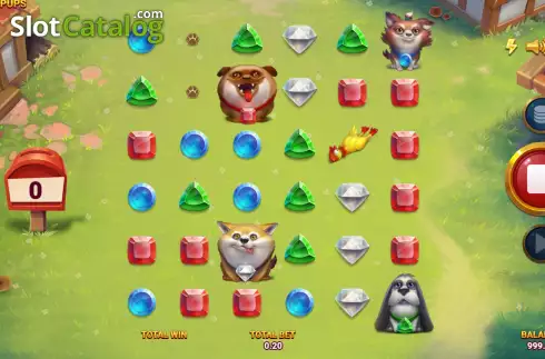 Скрин3. Diamond Pups слот