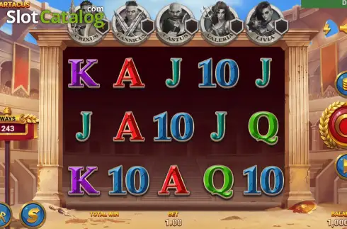 Скрин2. I Am Spartacus слот