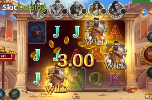 Скрин3. I Am Spartacus слот