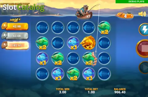 Скрин3. Bigger Money Bass Smash Pots слот