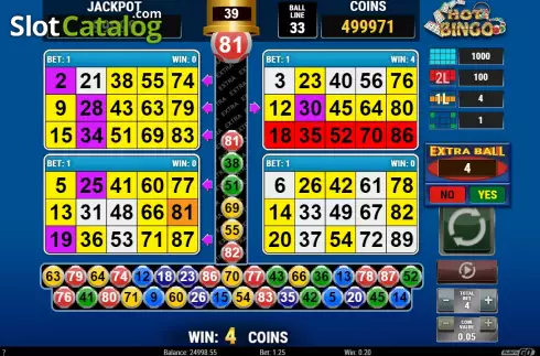 Скрин7. Hot Bingo (RCT Gaming) слот