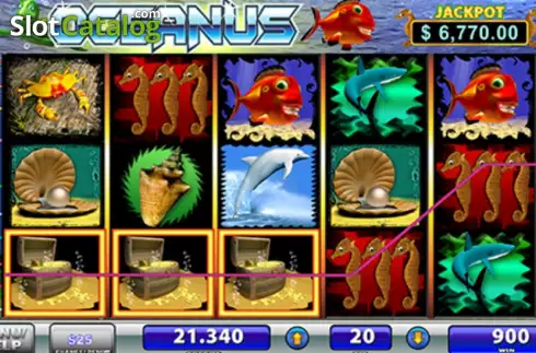Скрин3. Oceanus слот