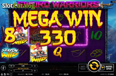 Скрин7. Sword Warriors слот