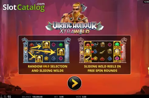 Скрин2. Viking Honour XtraWild слот